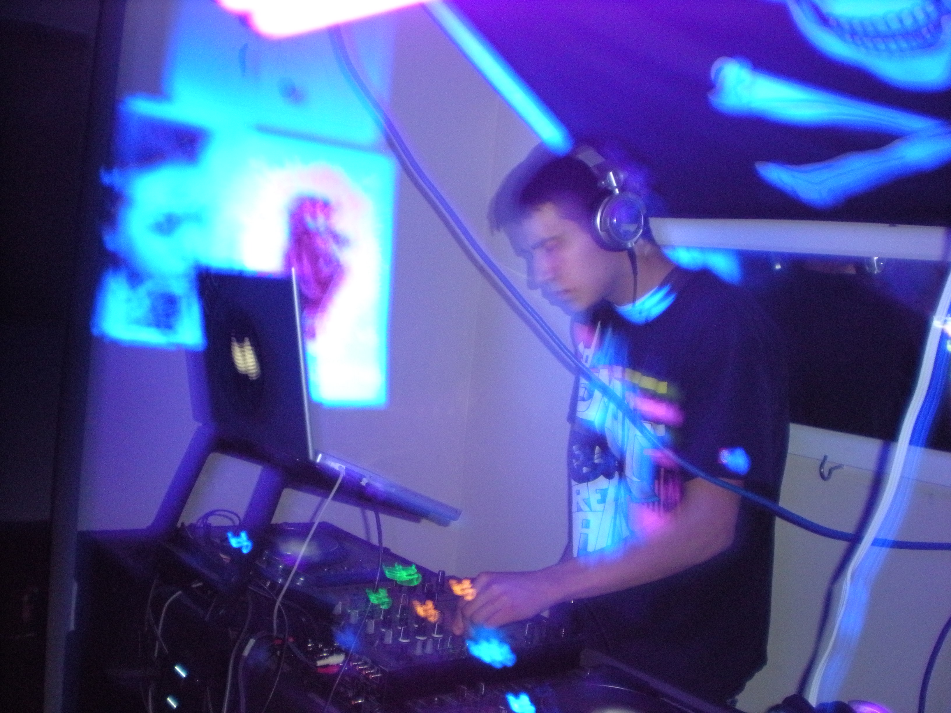 olympia dj colby johnson performing